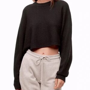 Wilfred Free Lolan Super Cropped Merino Wool Sweater